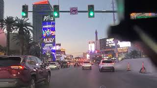 Can you believe sitting in Las Vegas Strip traffic when you could use these streets Check this out [upl. by Nosittam985]