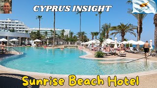 Sunrise Beach Hotel Protaras Cyprus  2024 Tour [upl. by Qulllon]