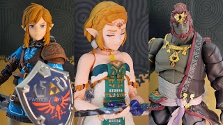 New Zelda tears of the kingdom action figures on display Good Smile Company they look great [upl. by Edelson]