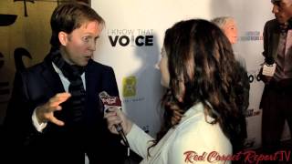 James Arnold Taylor at the World Premiere of quotI Know That Voicequot [upl. by Tedmann]