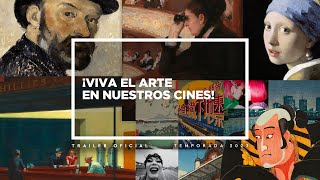 Nueva Temporada de Arte 2023  El arte vuelve a nuestros cines del 7 de julio al 10 de septiembre [upl. by Hachmin]