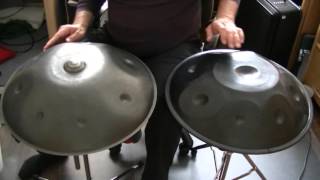 Hang Handpan Tutorial for Beginners Part 1  Time Signature [upl. by Hanimay]