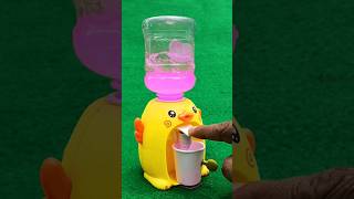 Duck water dispenser pink colour water amp yollo colour Duck water Loding cup AC148 shorts [upl. by Acireh]