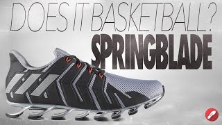 Does It Basketball Adidas Springblade [upl. by Eruot]