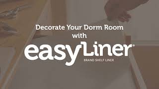 Decorate Your Dorm Room with EasyLiner® [upl. by Boak]