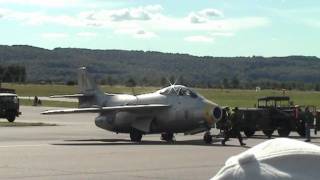 Saab J 29F Tunnan Cold Start [upl. by Olyhs]