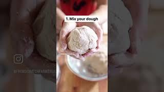 The EASIEST Weeknight Pizza Dough Recipe dinnerrecipe pizza [upl. by Llewej]