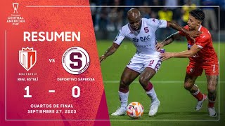 Real Estelí vs Deportivo Saprissa  2023 Copa Centroamericana [upl. by Orfield]