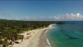 hermosa playa de la entrada en Cabrera RD desde el hubsan zino 2 [upl. by Dearden]