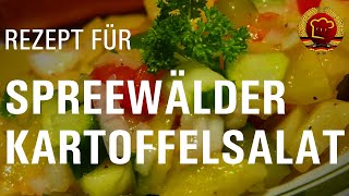 Kartoffelsalat Rezept aus dem Spreewald ohne Fleisch selber machen DDR Rezept [upl. by Ahcsas]