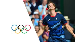 Andy Murray Wins Olympic Gold Medal v Roger Federer  London 2012 Olympics [upl. by Margareta636]