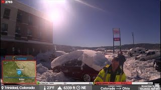 Digging Out Cars amp Trucks After Snowstorm  Live Stream Archive [upl. by Vinay]