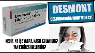 DESMONT Tablet Nedir Niçin Kullanılır Nasıl Kullanılır Yan Etkileri Nelerdir sağlık ilaç [upl. by Otila206]