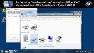 Jak podpiąć zewnętrzny Bluetooth w Windows 7 [upl. by Tnayrb257]