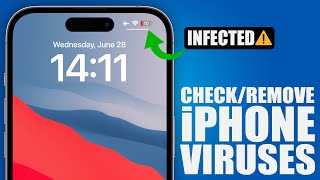 How to Check amp Remove Viruses on iPhone  ⚠️ [upl. by Nnaillij]