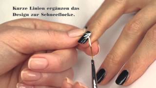 essie Tipp WinterwonderHand  Nail Design Tutorial [upl. by Ahs]