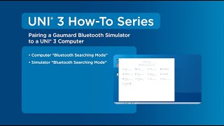 UNI® 3 How to Pair Your Gaumard® Bluetooth Simulator [upl. by Esydnac948]