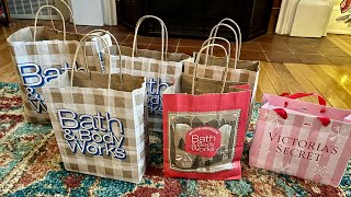 Semi Annual Sale Haul  Bath and Body Works  Victoria Secret bathandbodyworks semiannualsale [upl. by Fabri]