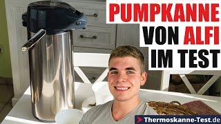 Alfi Getränkespender  Die Pumpkanne von Alfi im Test [upl. by Airlee60]