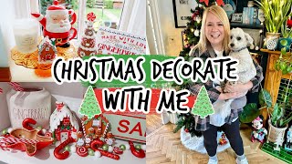 2023 CHRISTMAS DECORATE WITH ME Tiny Christmas Village Mugs Disney Tree and More 🎄 [upl. by Sena109]