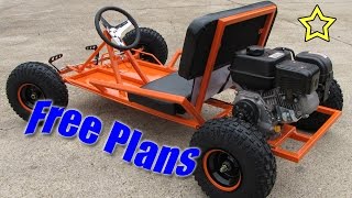 Go Kart Build Free Plans PDF Download [upl. by Nellir]