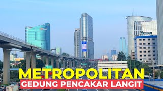 Megahnya Kota Jakarta Bukan di Singapura Bukan Juga di Amerika This is City in Indonesia [upl. by Pammy]