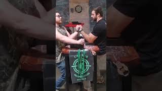 Matthew Belcher vs James Kight armwrestling [upl. by Oibirot]