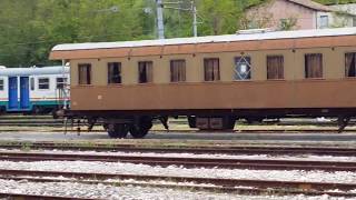 TRENI Uno sguardo alla stazione  Sulmona HD [upl. by Monson]