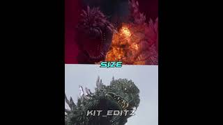 Godzilla Ultima vs Millennium Godzilla edit [upl. by Ahsimal656]