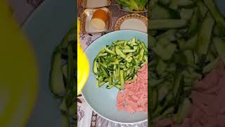 bahor salatini tayyorlashshortsviralfunny memes videouzbekistan food recipessalatlar [upl. by Charley]