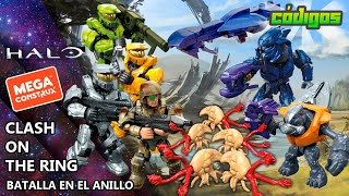 Clash On The Ring Series Codes Códigos  Halo Mega Construx [upl. by Eilasor]