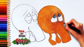 Qbert drawing from wreck it ralph  How to draw qbert  learning drawing [upl. by Benedict254]