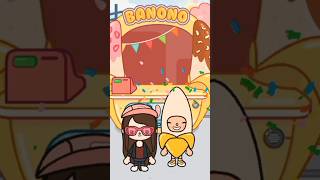 meeting with Banono 🍌 like tocagamer tocaboca tocabocafun banono tocalifeworld cutetocalife [upl. by Eirallam274]