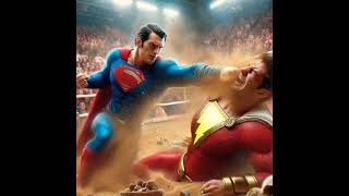 Shazam vs Superman MarveliAarte [upl. by Oiramal342]