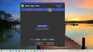 Super Filter whatsap Reseller Panel  fast turbo filter software [upl. by Dnomasor677]