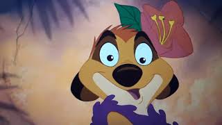 timon and pumbaa hula pearly shells from mickeys fun songs [upl. by Akeylah803]