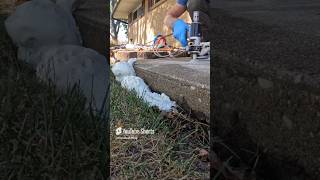 concreteleveling  Leveling a Concrete Porch with Foam  concrete levelconcrete [upl. by Polivy]