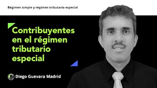 ¿Cuántos contribuyentes hacen parte del régimen tributario especial [upl. by Nyrrad233]