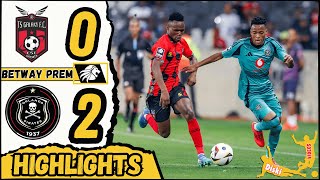 TS GALAXY vs ORLANDO PIRATES Goals amp Extended Highlights Betway Premiership 202425 [upl. by Aikehs47]