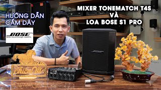 REP Chia sẻ cách kết nối Mixer Bose T4S với Loa Bose S1 Pro L1 Pro8 [upl. by Lohcin]