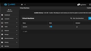 How to install virtual machine on TrueNAS example with ubuntu server [upl. by Ybrad]