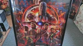 Avengers Infinity War Poster Poster Framing Video [upl. by Ricker]