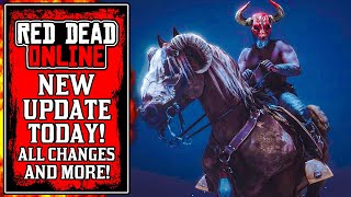 The NEW Red Dead Online UPDATE Today RDR2 [upl. by Kerwin930]