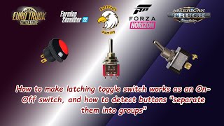 How to make latching toggle switch works as OnOff switches [upl. by Amairam753]