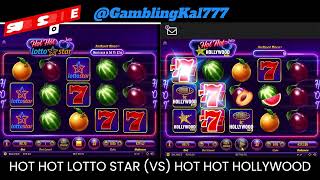 HOT HOT LOTTO STAR VS HOT HOT HOLLYWOODFRUIT SLOT minimum bet stakes [upl. by Eiramlirpa]