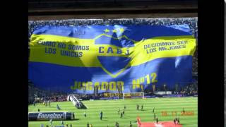 Canciones Hinchada de Boca Juniors la 12 audio ambiente HD 2° PARTE [upl. by Hugues]