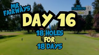 PLAYING GOLF EVERY DAY FOR 16 DAYS IN A ROW [upl. by Anastice]