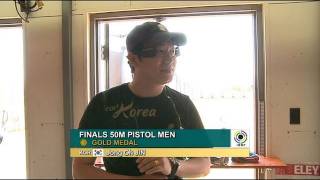 Finals 50m Pistol Men  ISSF WC 2011 Rifle amp Pistol Stage 5 Fort Benning USA [upl. by Leontine]