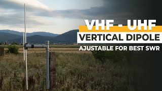 Watch This If You Want To Build A VHF  UHF Vertical Dipole Antenna [upl. by Eve]