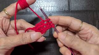 Crochet stitch pattern for beginners [upl. by Aerdnod]